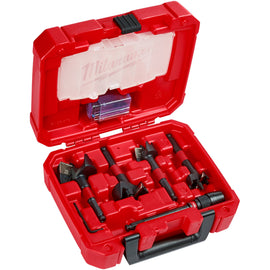 49-22-5100 Milwaukee 5 Piece SwitchBlade Selfeed Bit Plumber's Kit