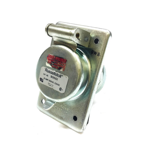 SKRR6G Russellstoll Receptacle, 20 Amp, 250VDC, 600 VAC