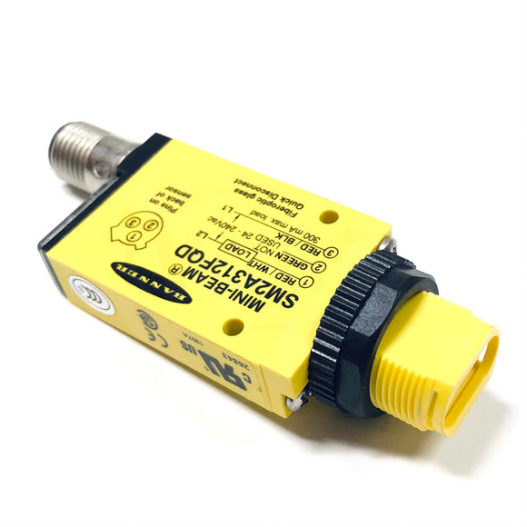SM2A312FQD Banner Engineering Mini-Beam Photoelectric Sensor