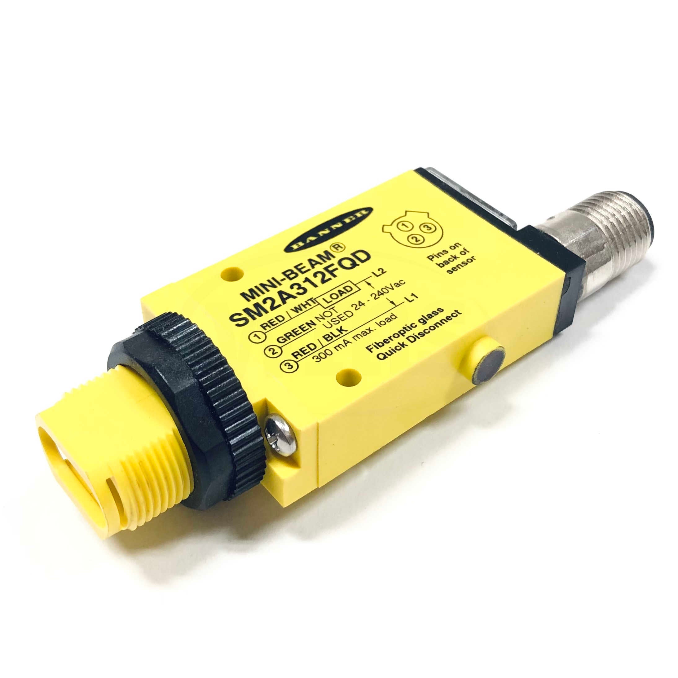 SM2A312FQD Banner Engineering Mini-Beam Photoelectric Sensor - 0