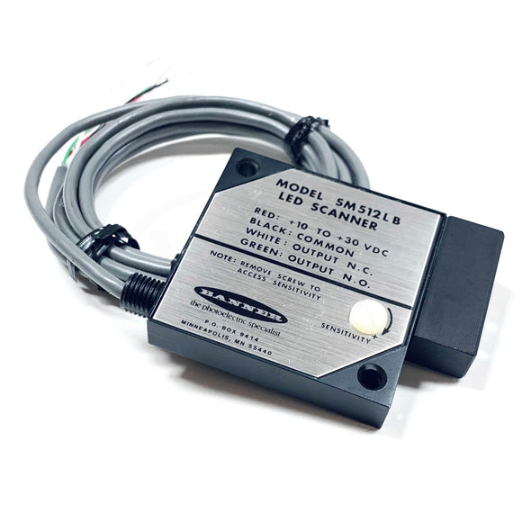 SM512LB Banner LED Scanner, 10-30 Vdc
