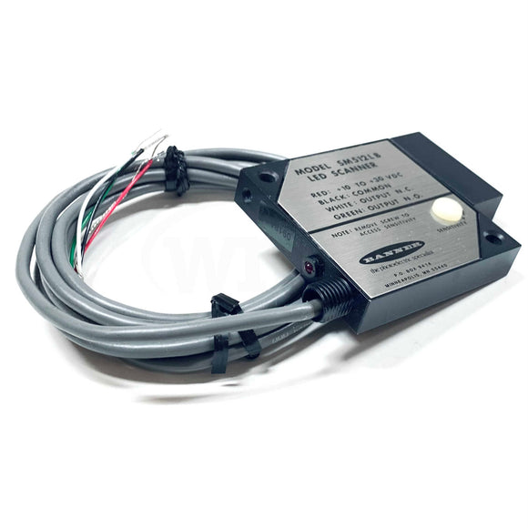 SM512LB Banner LED Scanner, 10-30 Vdc