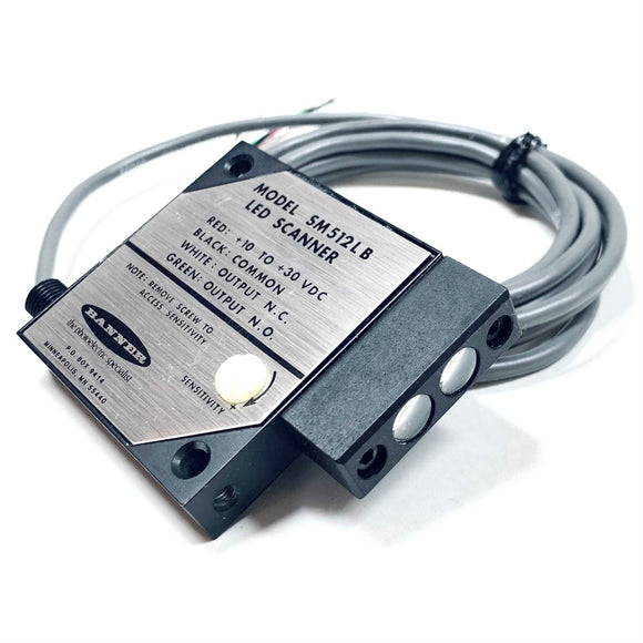 SM512LB Banner LED Scanner, 10-30 Vdc