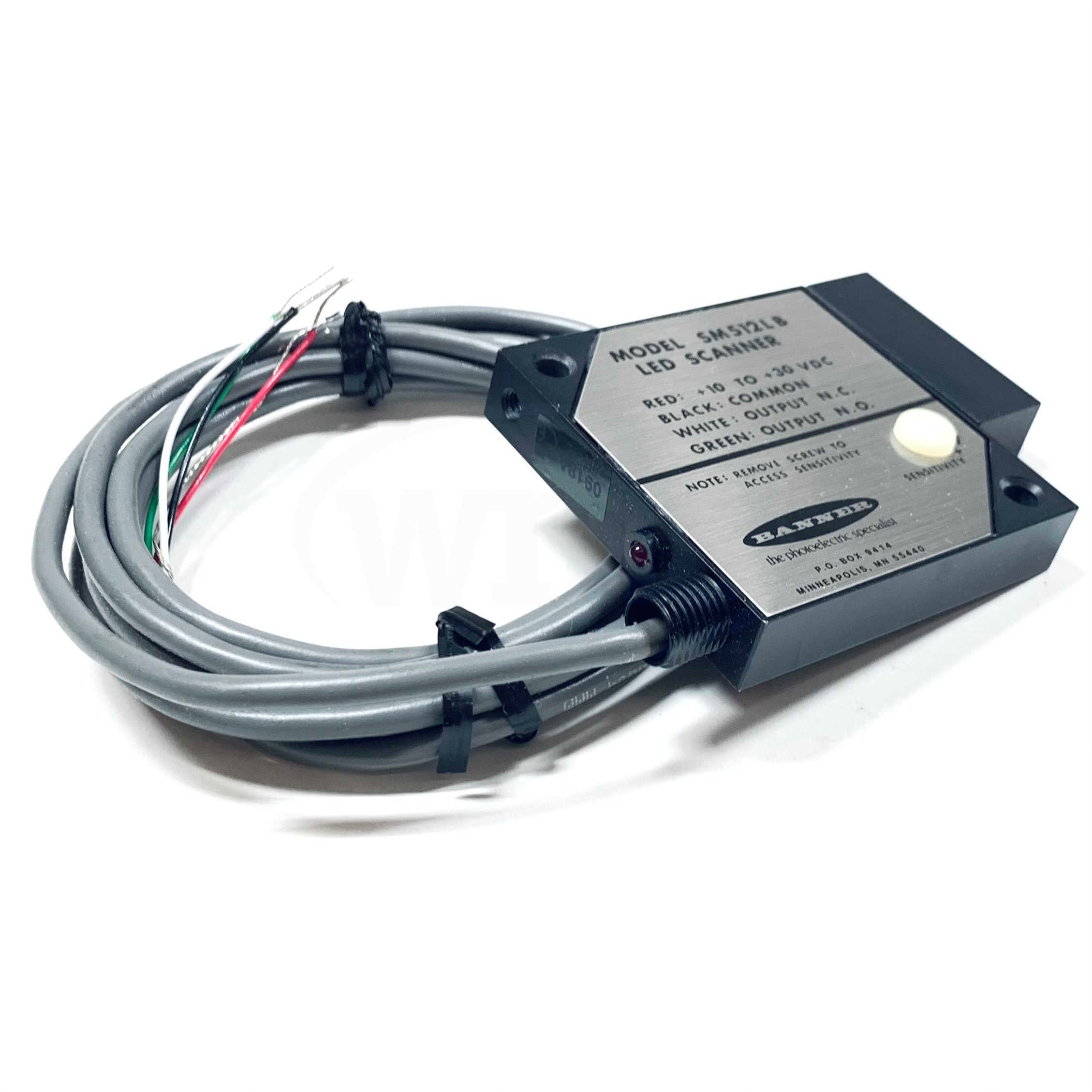 SM512LB Banner LED Scanner, 10-30 Vdc - 0