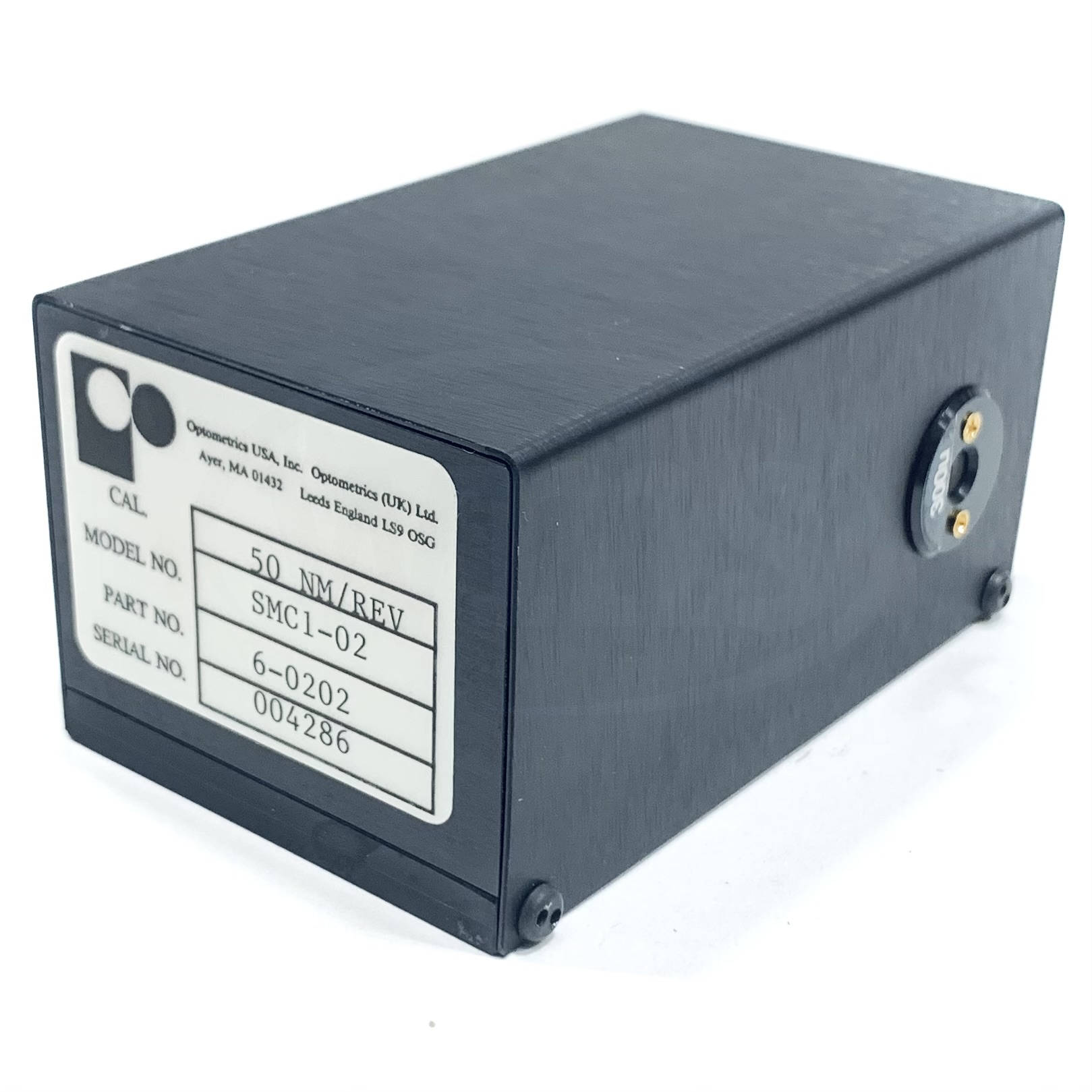 SMC1-02 Optometrics Corporation Monochromator, Cal. 50 NM/REV, Part Number 6-020