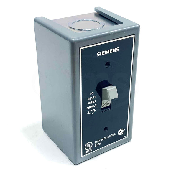SMFFG1 Siemens Manual Starter, 1Pole Toggle Switch, 277VAC 1HP, 230VDC .75HP
