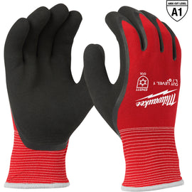 48-22-8911 Milwaukee Cut Level 1 Winter Insulated Dipped Gloves, Medium