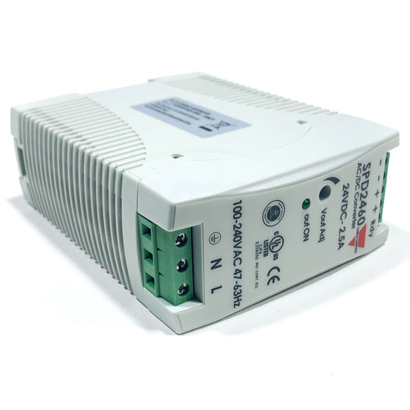 SPD24601 Carlo Gavazzi Switching Power Supply 24VDC 2.5A 90/265VAC