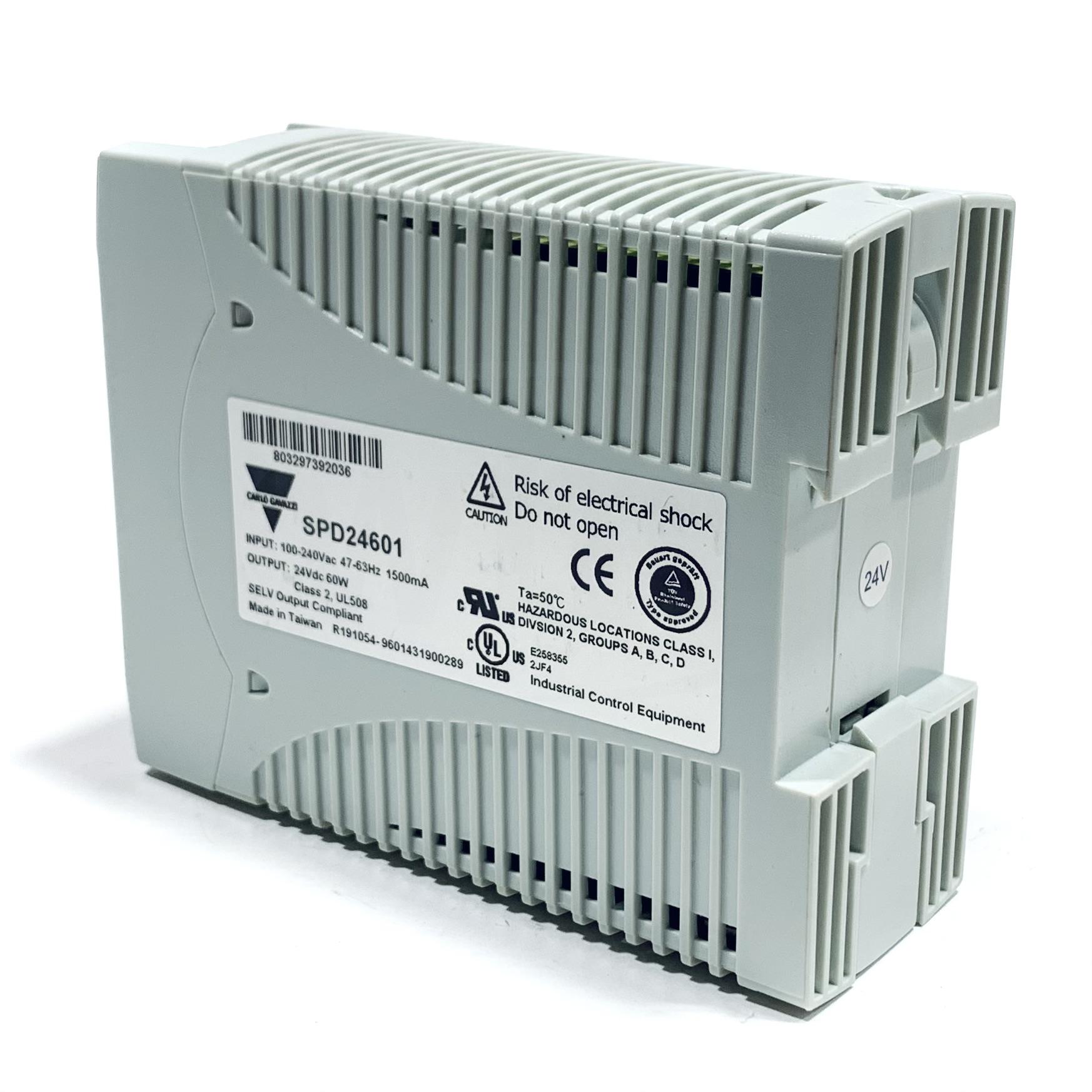 SPD24601 Carlo Gavazzi Switching Power Supply 24VDC 2.5A 90/265VAC - 0