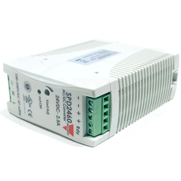 SPD24601 Carlo Gavazzi Switching Power Supply 24VDC 2.5A 90/265VAC