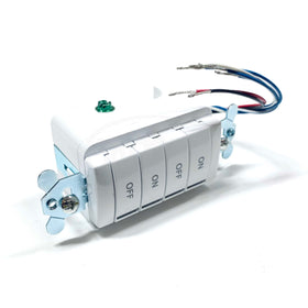 sPODM-2P-2SA-WH SensorSwitch Switchpod Mechanical, Low Voltage, White - 0