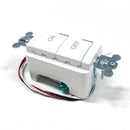 sPODM SA WH Acuity Controls Low Voltage Pushbutton Switchpod, 12-24V, White-5