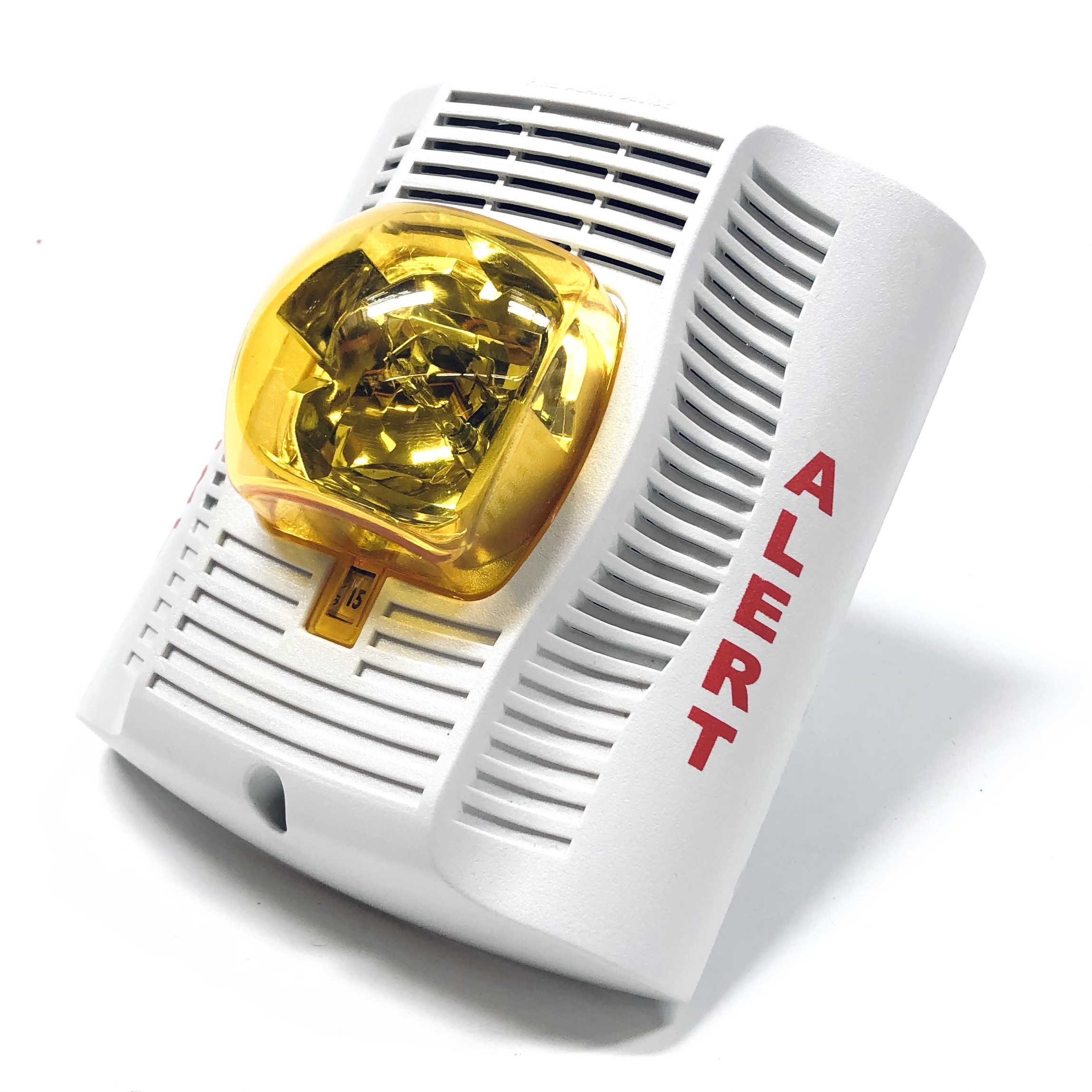 SPSW-ALERT Spectr Alert Advance Wall Speaker Strobe White, Amber Lens