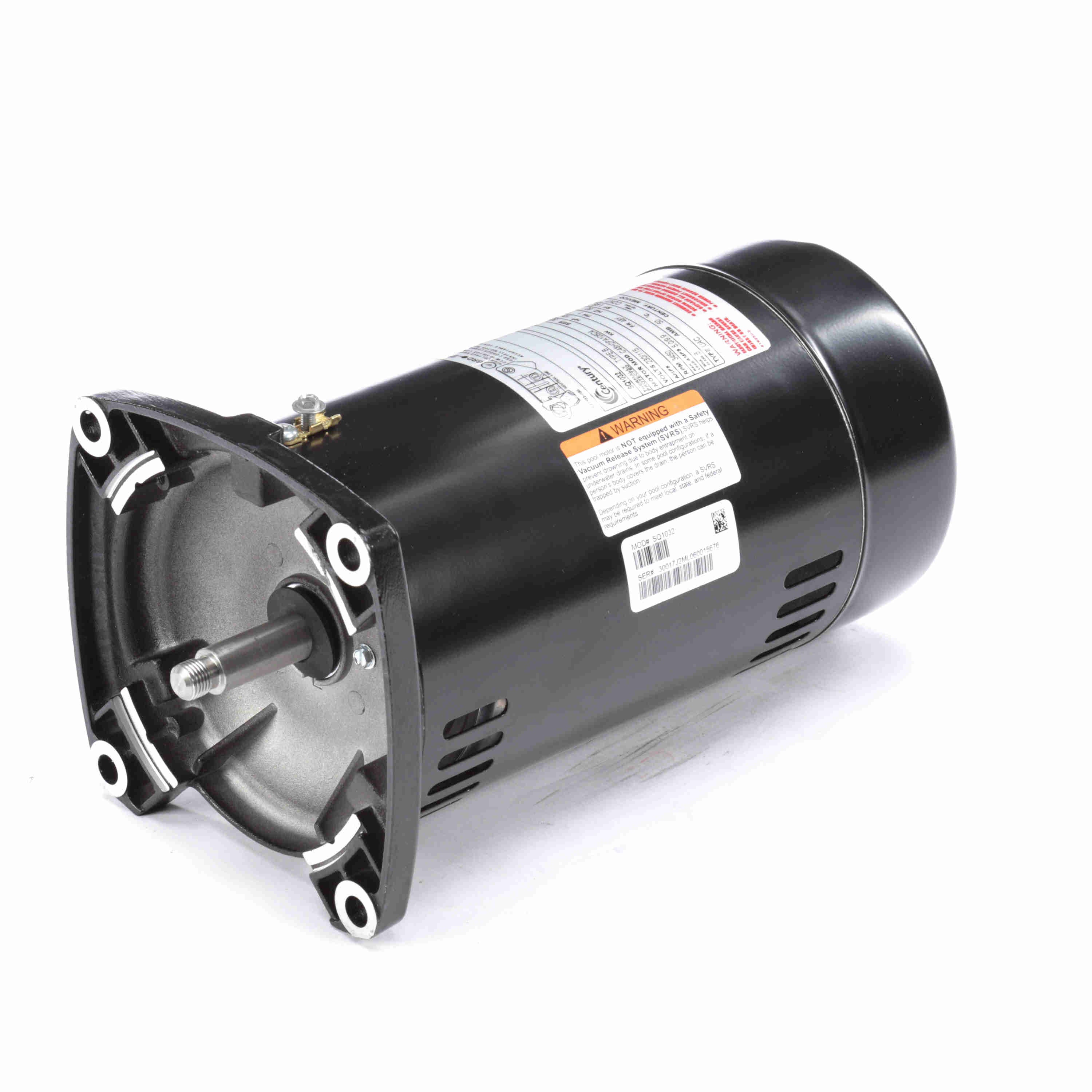 SQ1032 Century 1/3HP Pool / Spa Pump Electric Motor, 3450 RPM