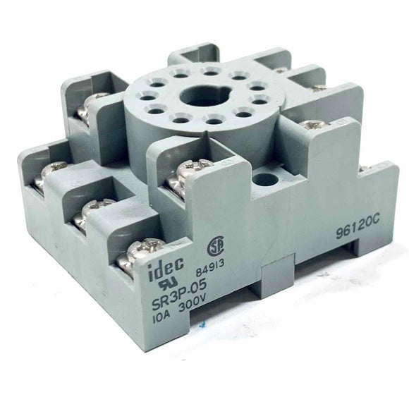 SR3P-05 idec Relay Socket DIN Mount Screw Type