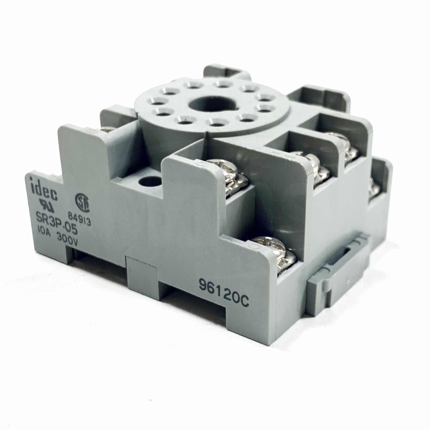 SR3P-05 idec Relay Socket DIN Mount Screw Type