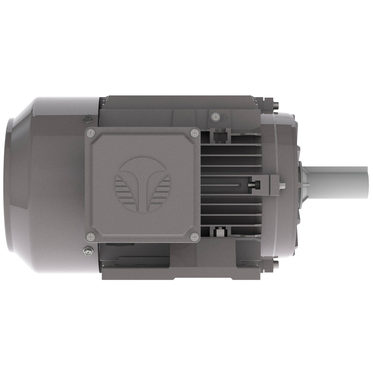 GX3-AL-TF-145T-2-B-D-2 Techtop 2HP Aluminum Frame Electric Motor, 3600 ...