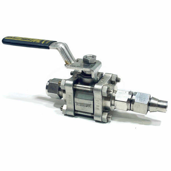 SS-63TS8-W237 Swagelok Whitey Manual Stainless Steel Ball Valve, 1500 PSI WOG