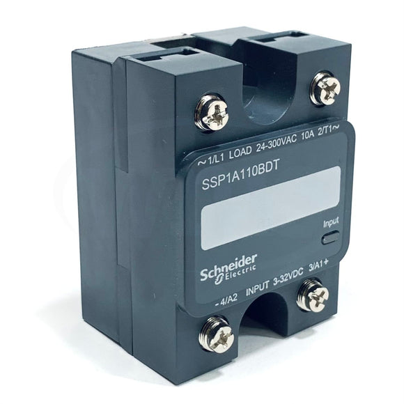 SSP1A110BDT Schneider Electric Solid State Relay, 1-P, 10A @ 300 VAC 3-32 VDC