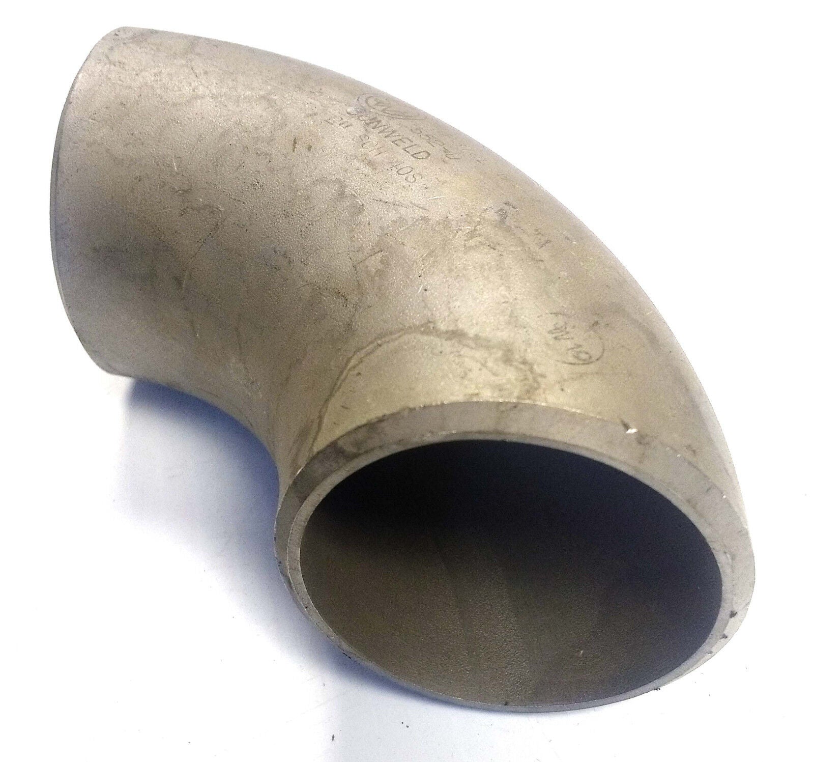 Sunweld 316 SS 2" 90° Elbow Schedule S/40S