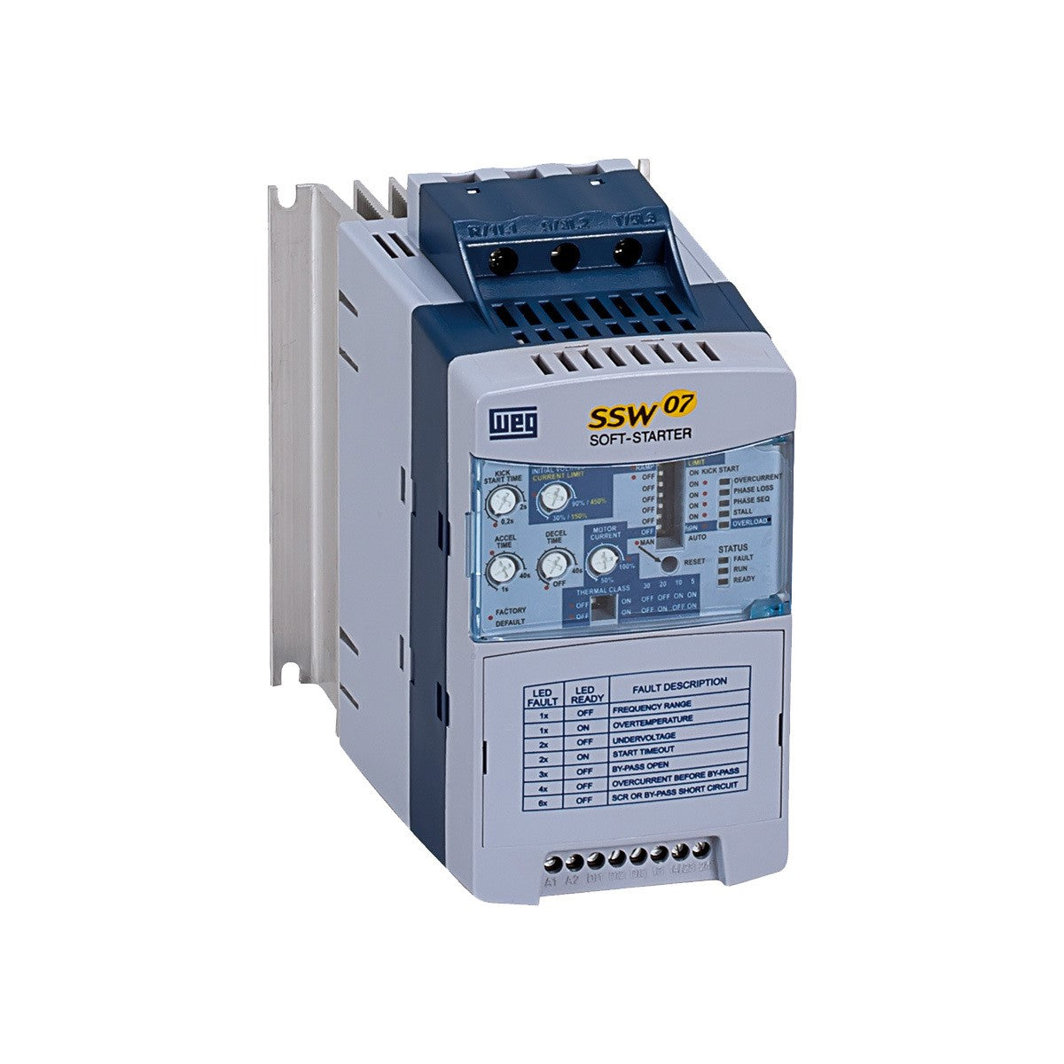 SSW070017T5SZ WEG 17/14 Amp, SD/HD, 230-575 VAC, 3 Phase