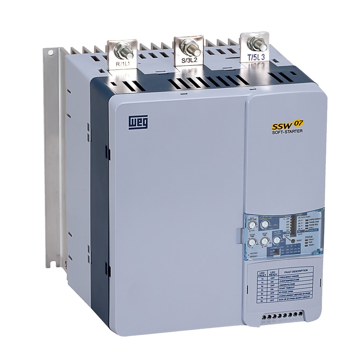 SSW070200T5SZ WEG 200/150 Amp, SD/HD, 230 - 575 VAC, 3 Phase