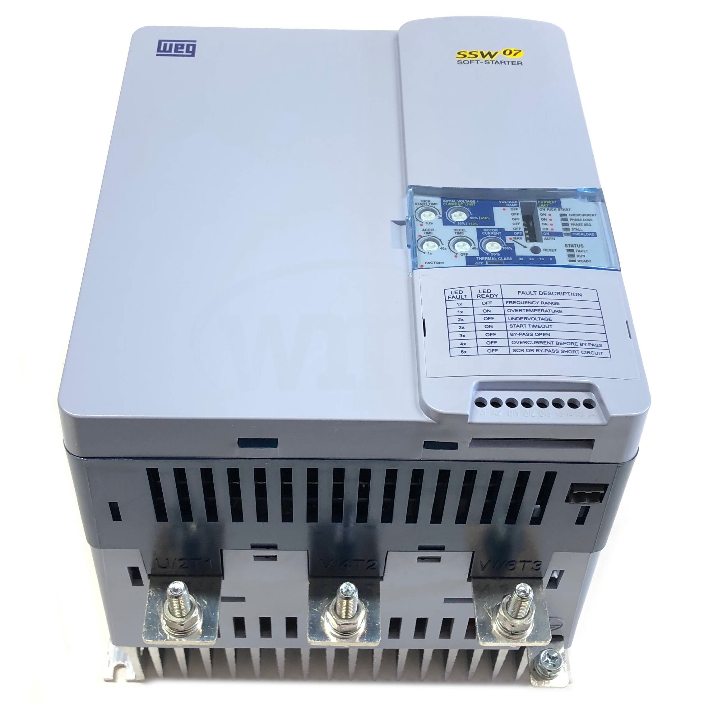 SSW070200T5SZ WEG 200/150 Amp, SD/HD, 230 - 575 VAC, 3 Phase