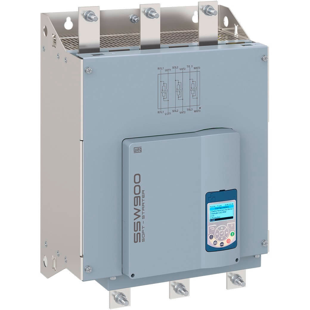 SSW900E0480T5E4B WEG Soft-Starter, 480 Amps, 220-575VAC
