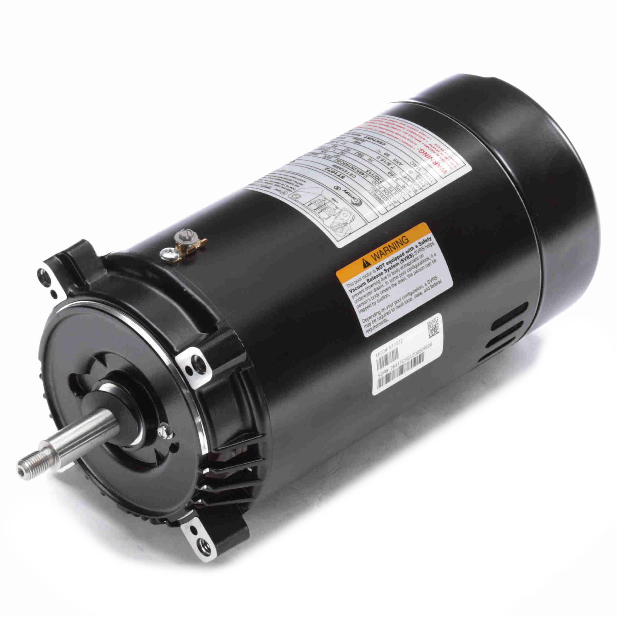 ST1072 Century 3/4HP Pool Pump Electric Motor, 3600RPM