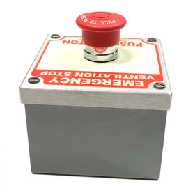ST120SLN1 Pilla Electrical Ventilation Stop Push/Pull Button Switch - 0