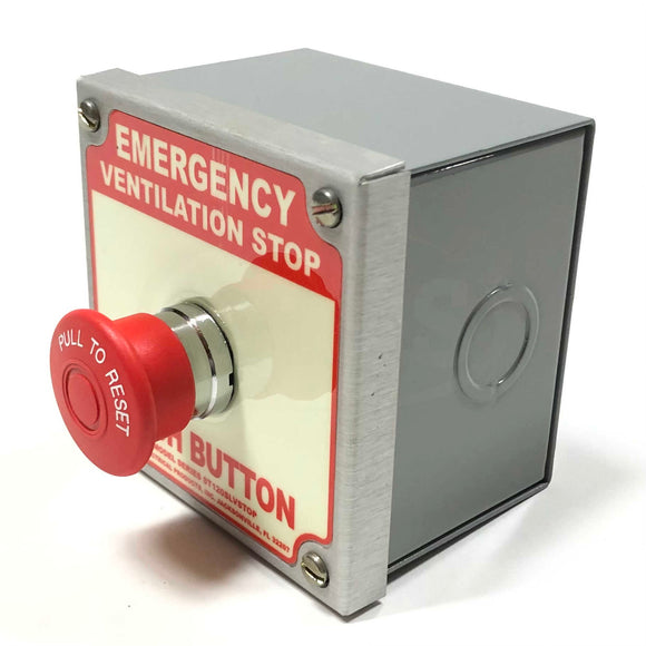 ST120SLN1 Pilla Electrical Ventilation Stop Push/Pull Button Switch