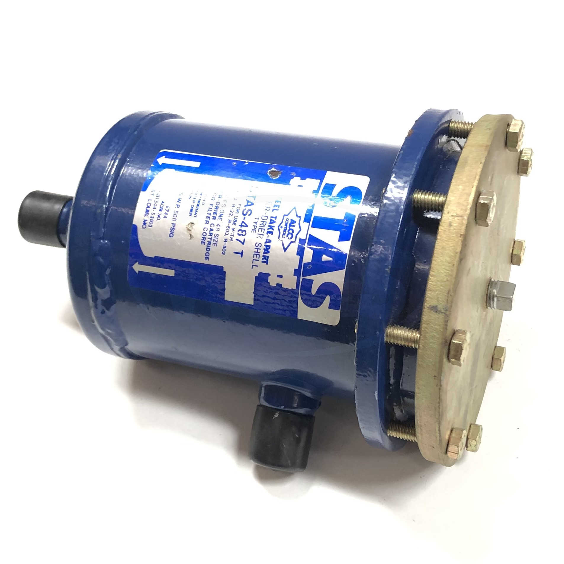 STAS-487T STAS Steel Take-Apart Filter-Drier Shell - 0