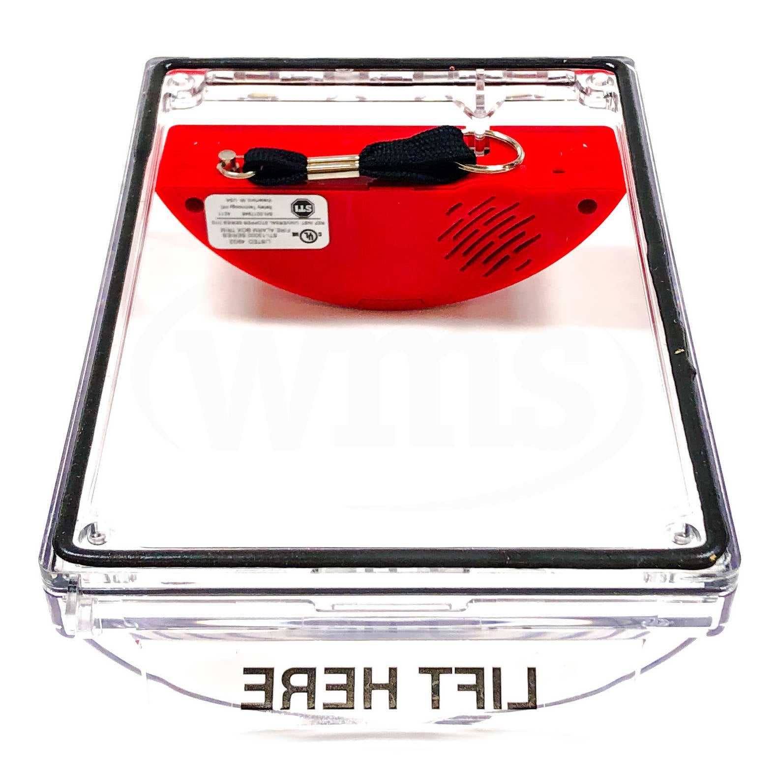 STI-13020CR STI Universal Stopper, Flush w/Horn, Red