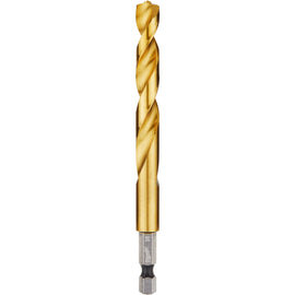 48-89-4621 Milwaukee SHOCKWAVE RED HELIX Titanium Drill Bit, 3/8"