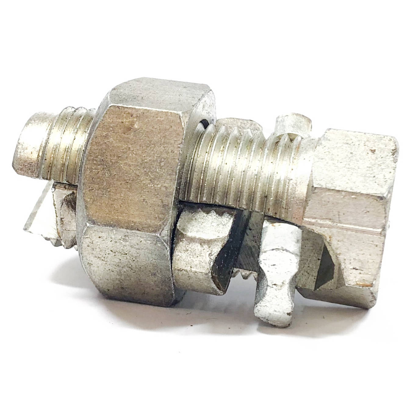 SWA-7 Penn-Union Aluminum Split Bolt Connector, 6 SOL, 1/0 STR, AL9CU - 0