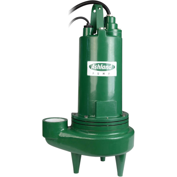 SWFD300M6-20 Ashland 3HP Sewage Pump, 208VAC 3 Phase