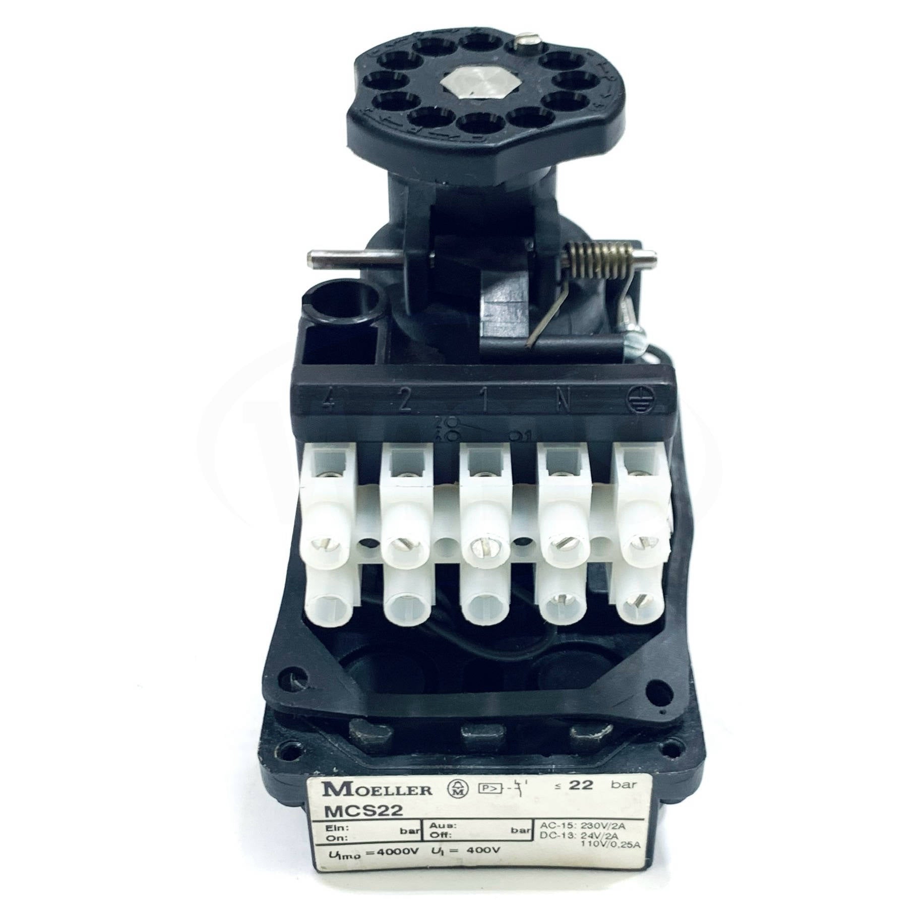 SWT-0065 Bauer Pressure Switch 1-16 Bar, IP65,  230V AC, 15A