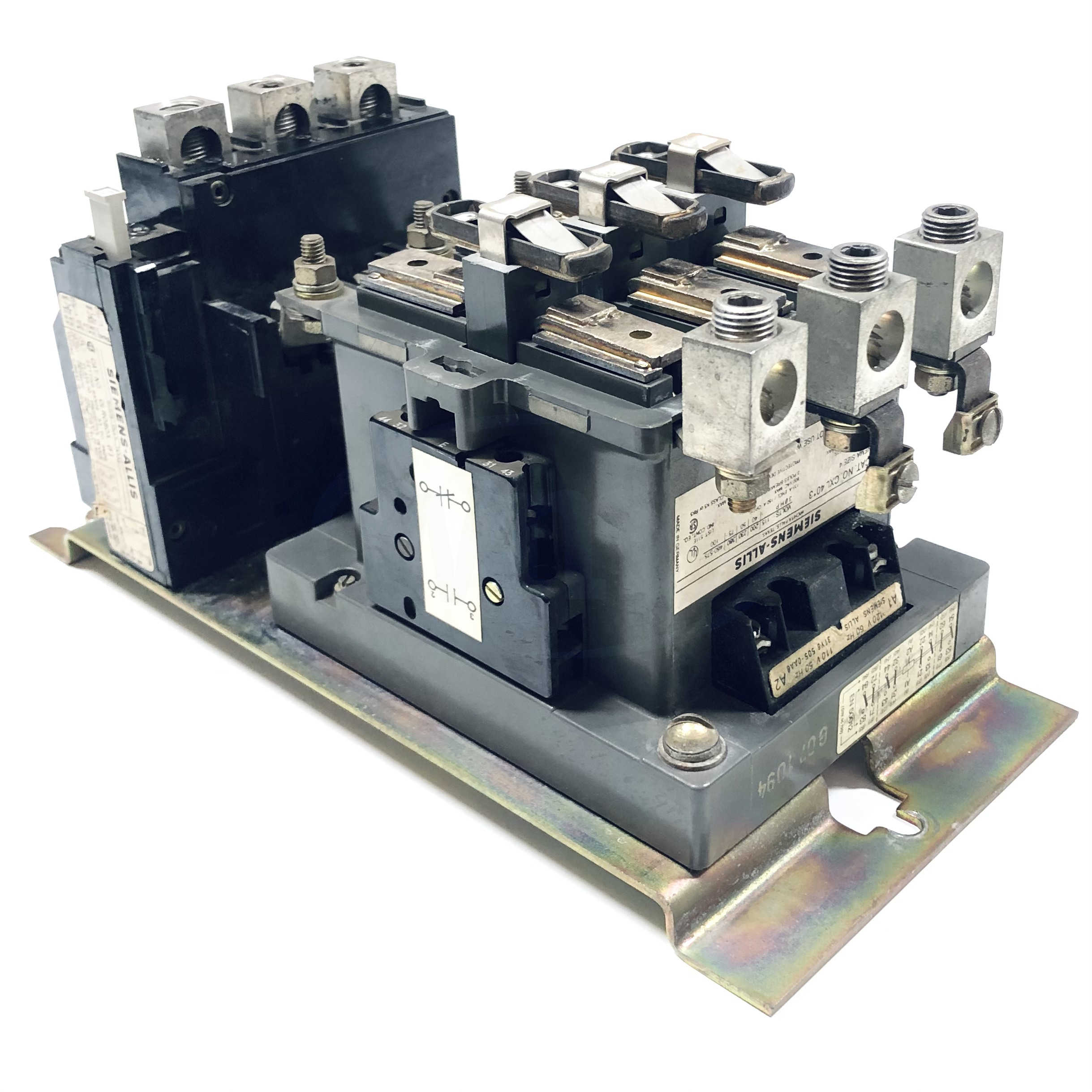 SXL40 Siemens Contactor 30HP, 120 Volt Coil, 60Hz - 0