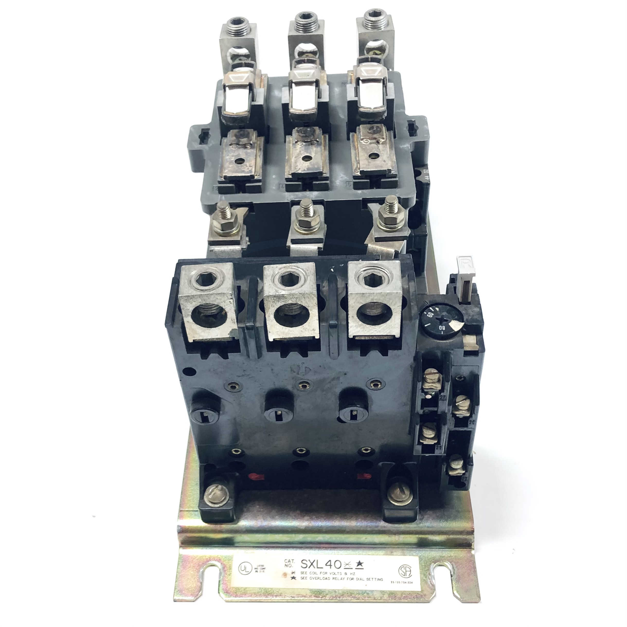SXL40 Siemens Contactor 30HP, 120 Volt Coil, 60Hz