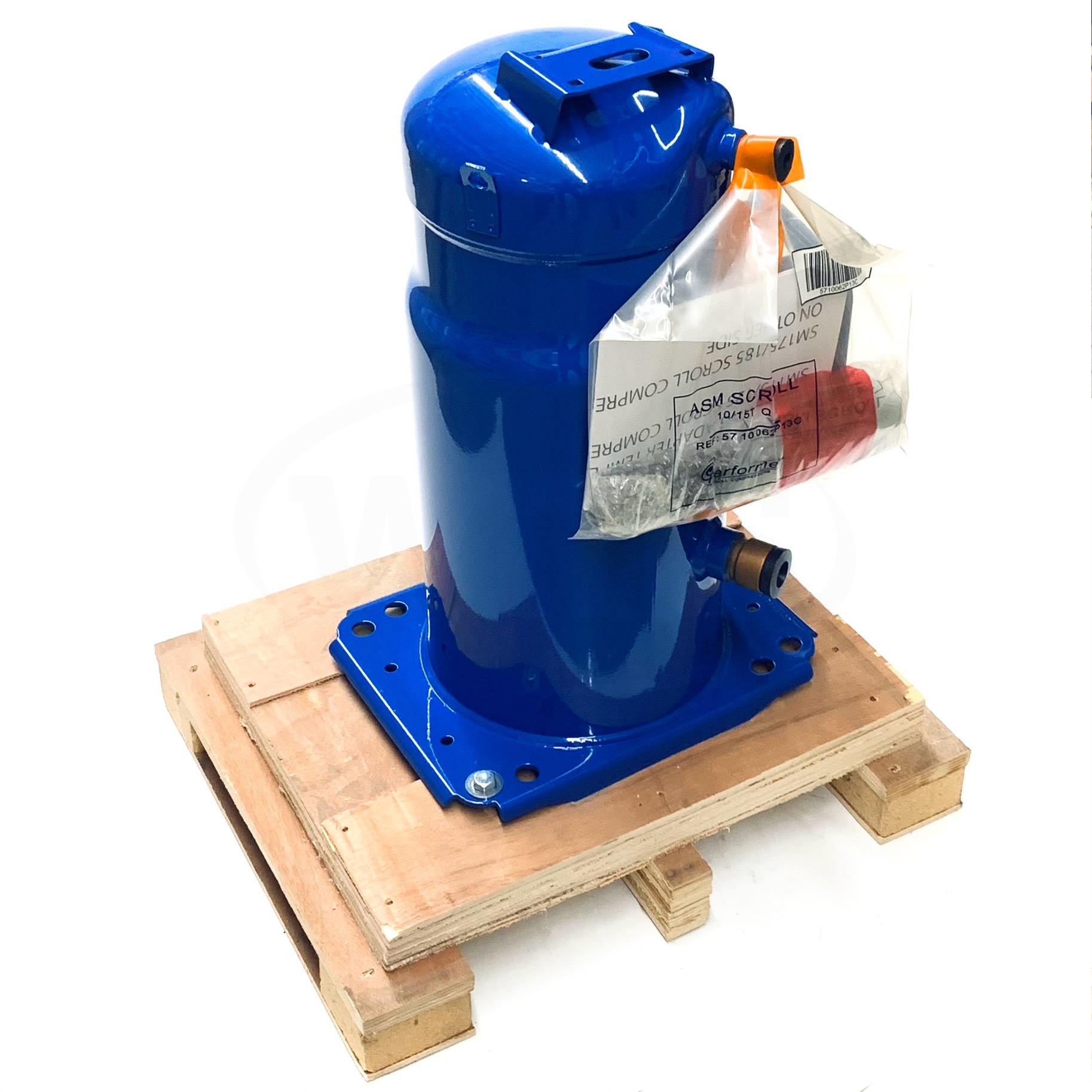 SZ115S4QC Danfoss Scroll Compressor, 9.5 Tons, 115,000 btu/h, 3 Ph, 460V.