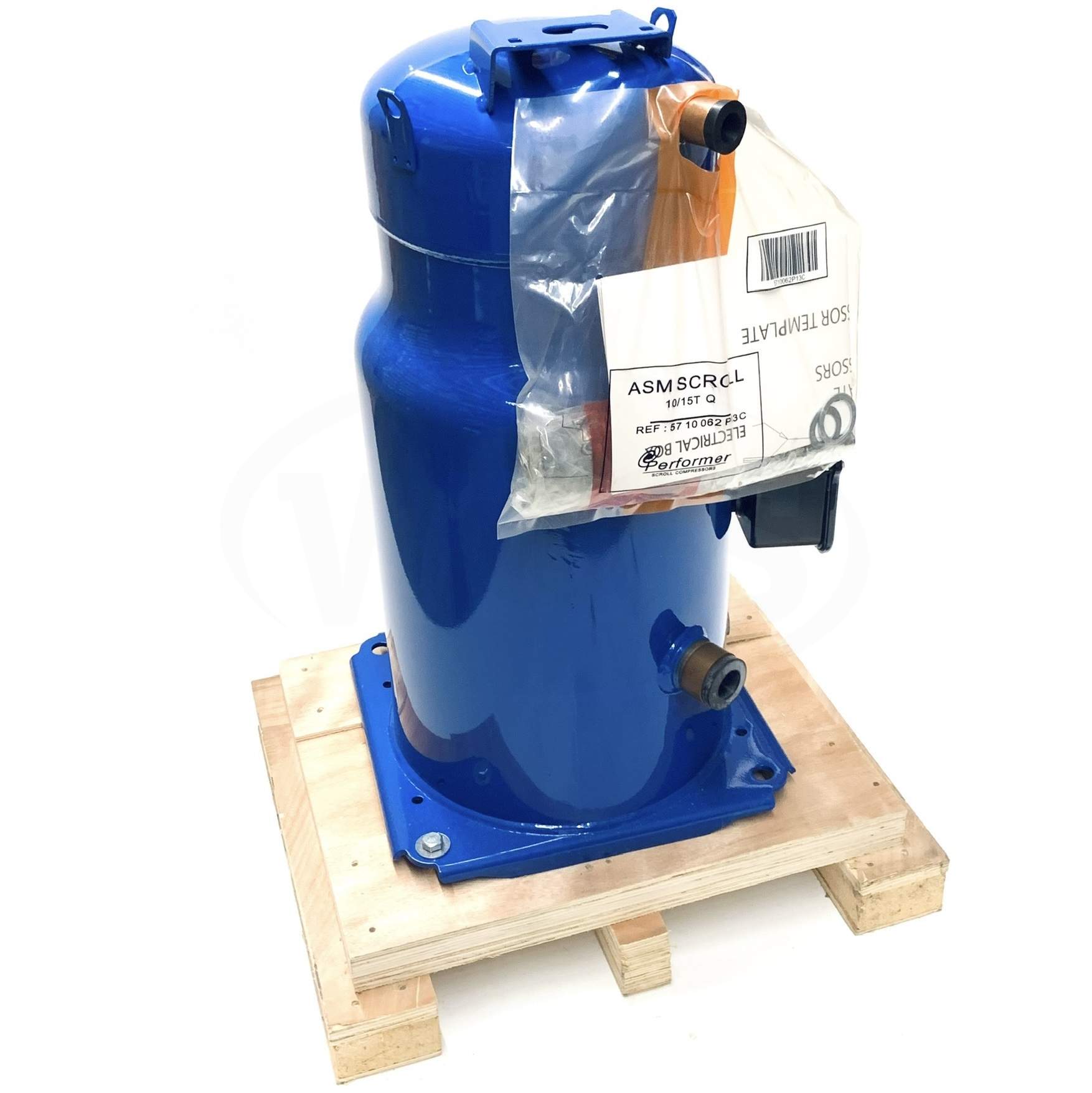 SZ175S3QC Danfoss Scroll Compressor 175,000 Btu, 14.5 Tons, 230V, 60Hz, 31.0L - 0