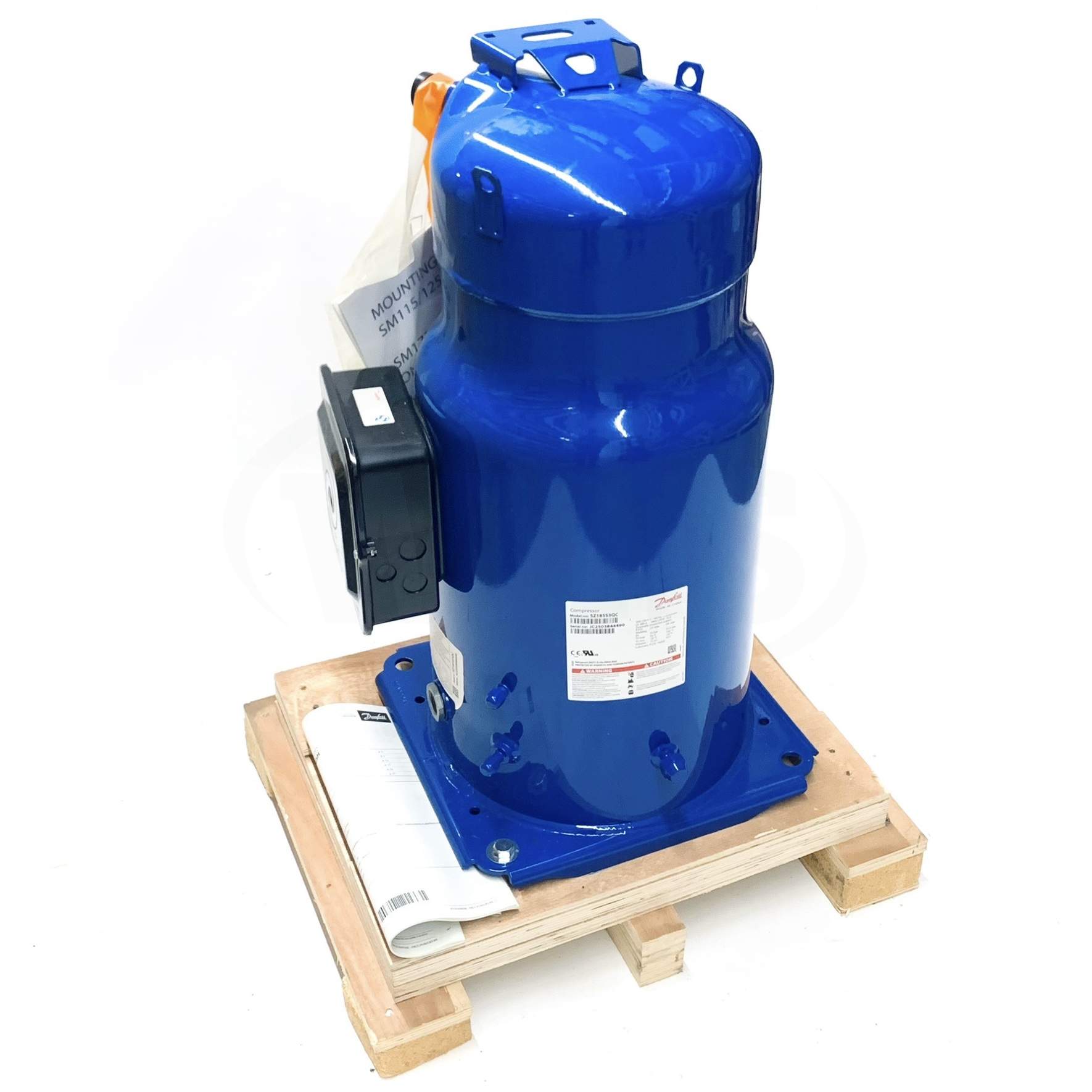 SZ185S3QC Danfoss Scroll Compressor 185,000 Btu, 230V, 60Hz, 31.0L