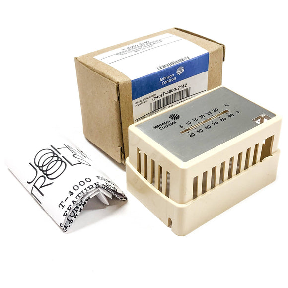 T-4000-2142 Johnson Controls Beige Thermoplastic Cover For H-4100/H-5100 Series