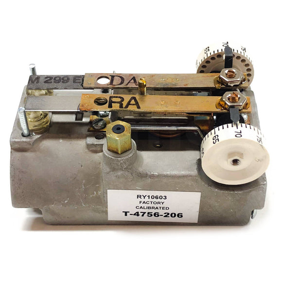 T-4756-206 Johnson Controls Thermostat, 15PSI Reverse Acting/20psi Direct Acting