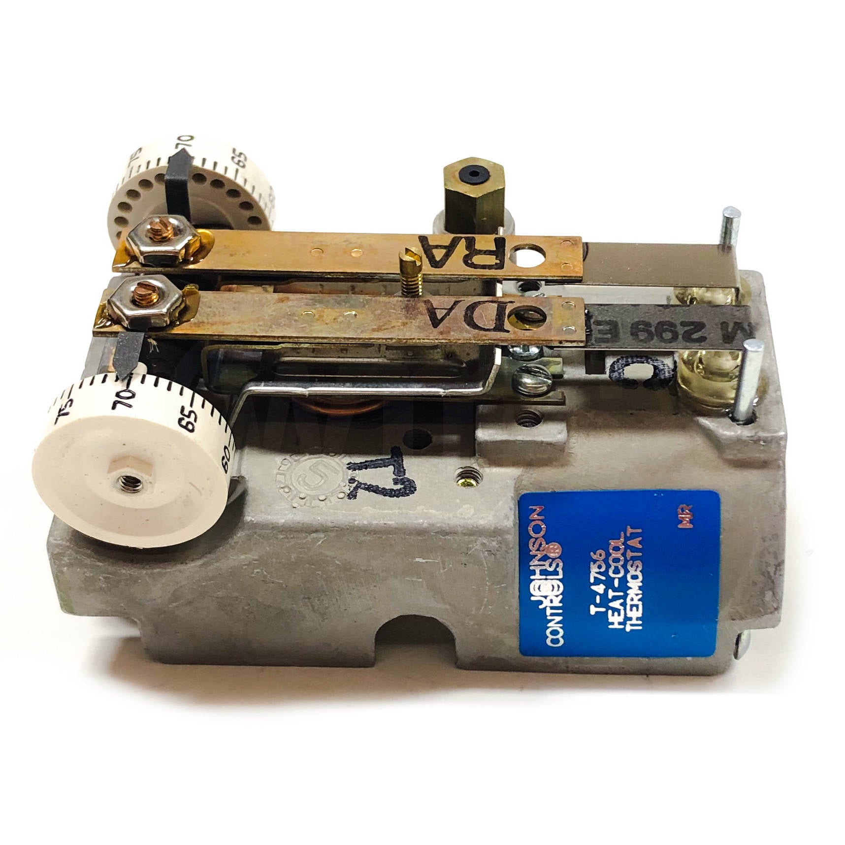 T-4756-206 Johnson Controls Thermostat, 15PSI Reverse Acting/20psi Direct Acting