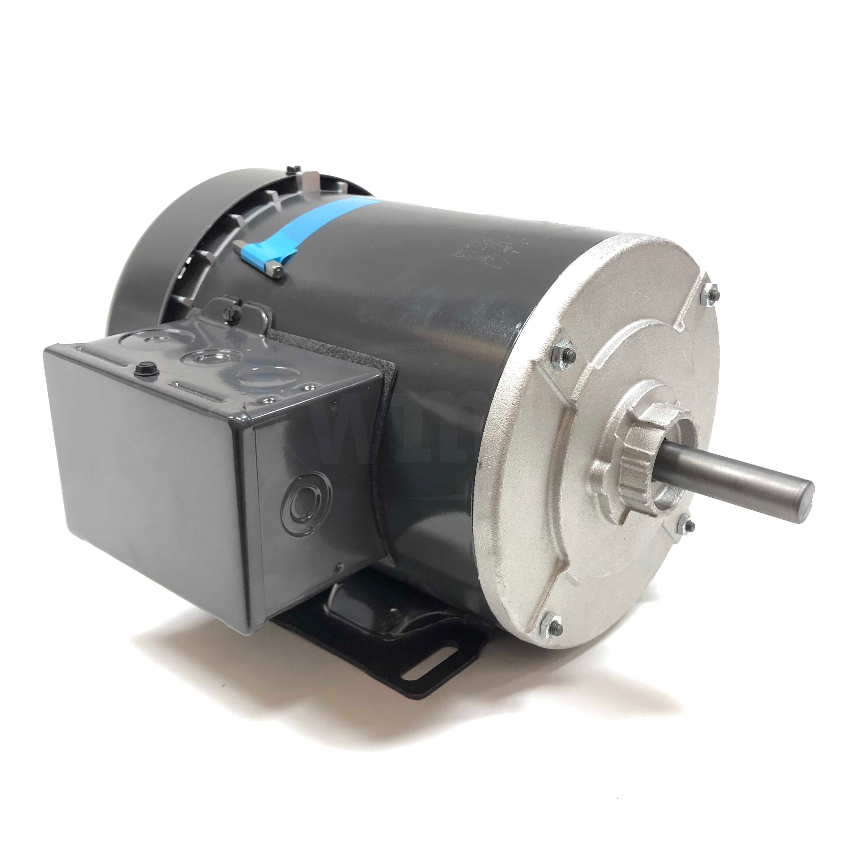 T12S2A US Motor 1/2Hp, 1725/1425 RPM, 60/50Hz, 3Ph, 2.0-1.9/1.0 A, Motor - 0