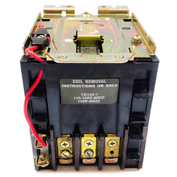 T13U030 Joslyn Clark Motor Starters, Nema: Size 0, 18 Amps, 600 VAC, 110V Coil