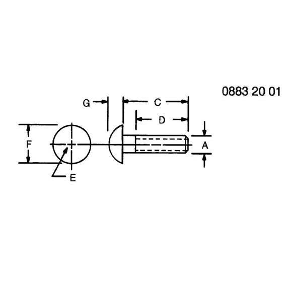 T166368 John Deere Screw - 0