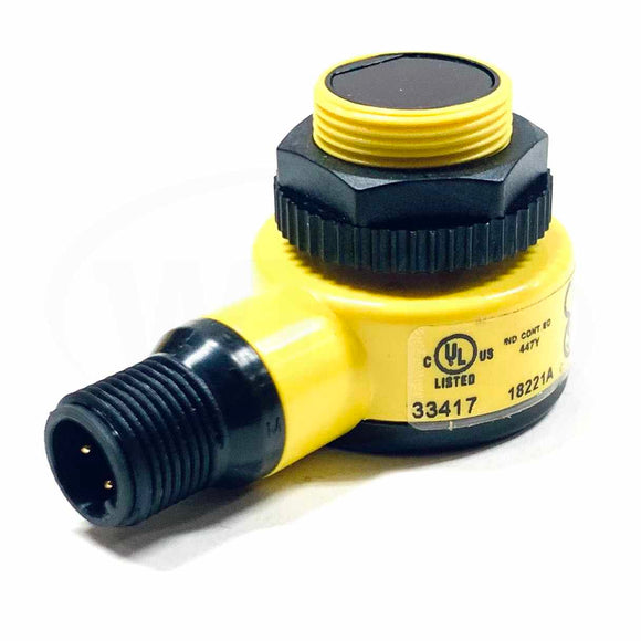 T18SP6LPQ Banner Engineering Barrel-Mount Sensor, 10-30V dc