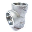 T3000-1.25 F304/304L 3000# Stainless Steel Tee-2